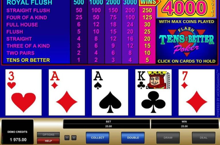 Tens or Better (Microgaming)