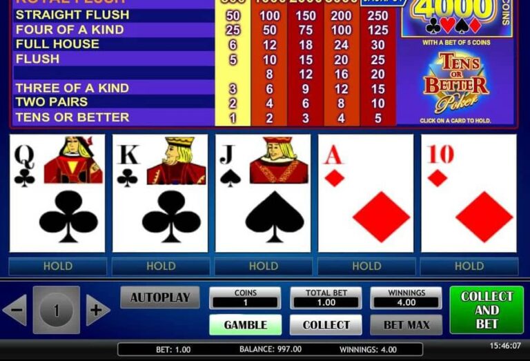 Tens or Better Poker (iSoftBet)