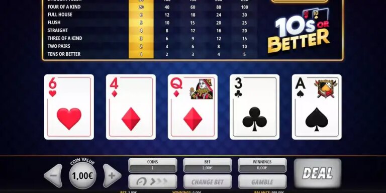 Tens or Better (iSoftBet)