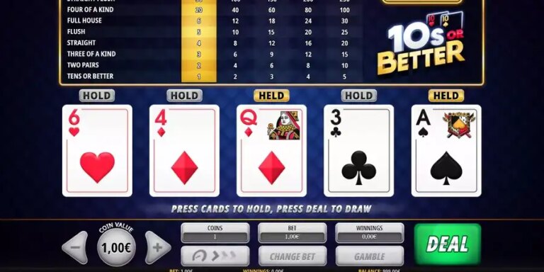Tens or Better (iSoftBet)