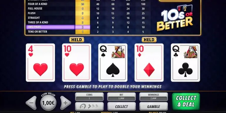 Tens or Better (iSoftBet)