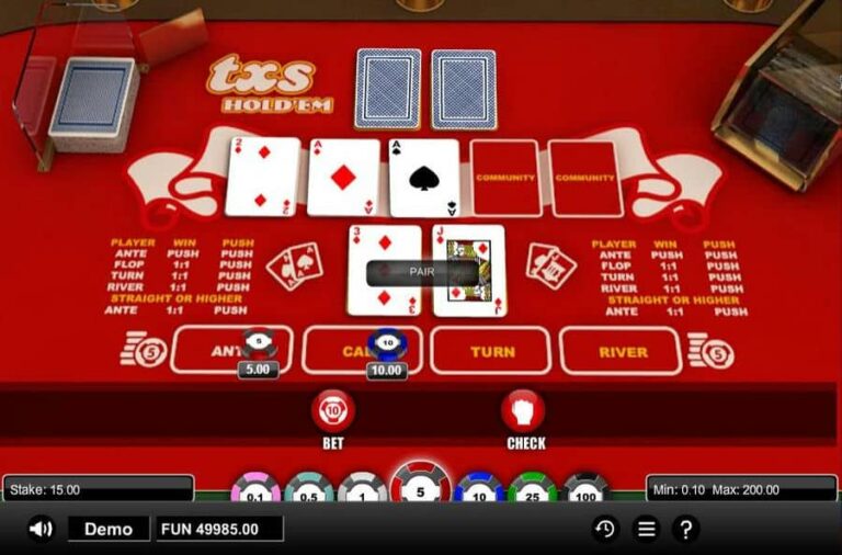 Texas Hold’em (1X2gaming)