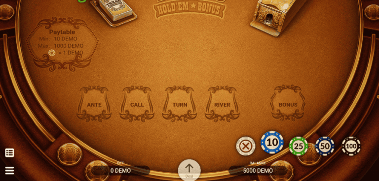 Texas Holdem Bonus