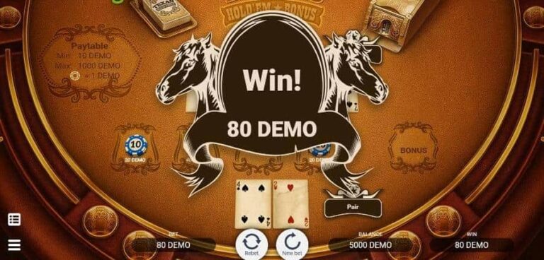 Texas Holdem Bonus