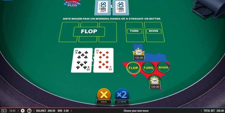 Texas Hold’em Plus (Shuffle Master)