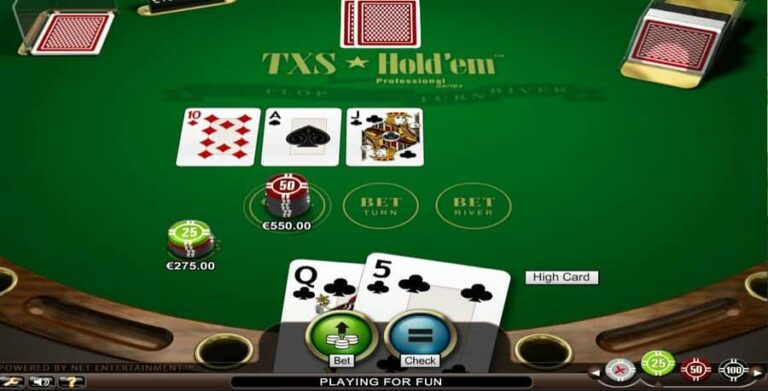 Texas Holdem Professional Series High Limit