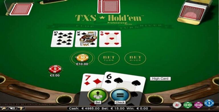 Texas Holdem Professional Series Low Limit