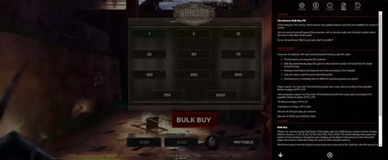 The Armory Bulk Buy