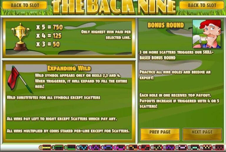 The Back Nine