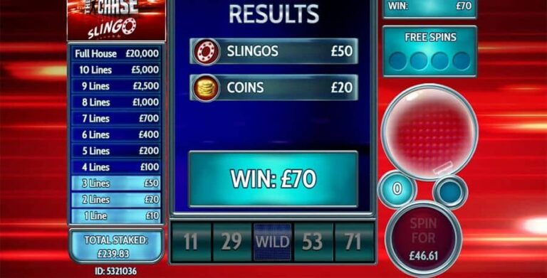 The Chase Slingo