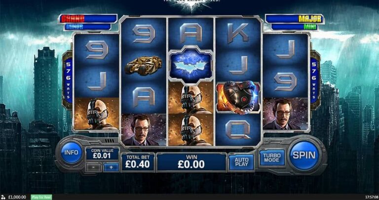 The Dark Knight Rises (Playtech)