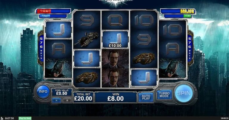The Dark Knight Rises (Playtech)