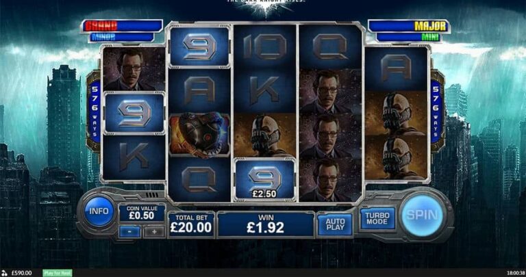 The Dark Knight Rises (Playtech)
