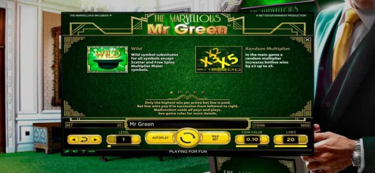 The Marvellous Mr Green
