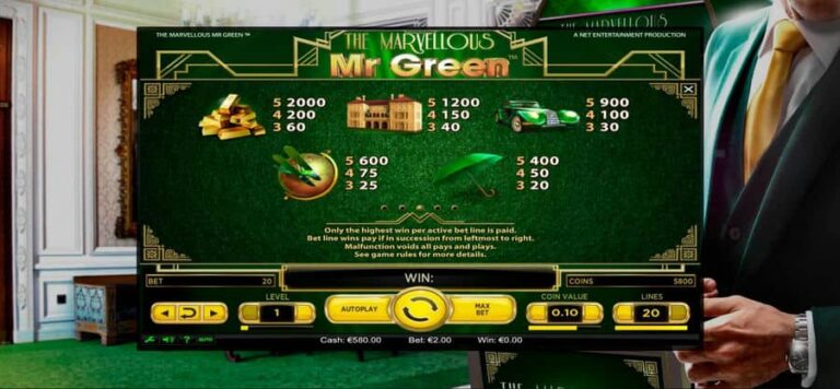 The Marvellous Mr Green