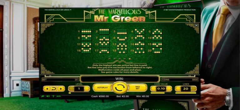 The Marvellous Mr Green
