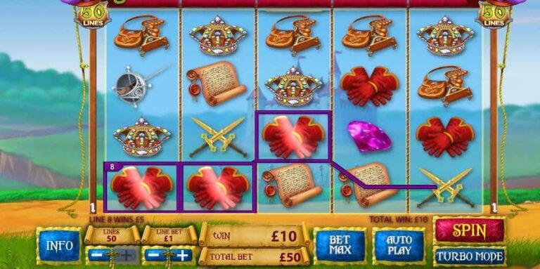 The Three Musketeers and the Queen’s Diamond (Playtech)
