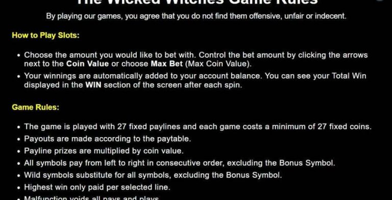 The Wicked Witches
