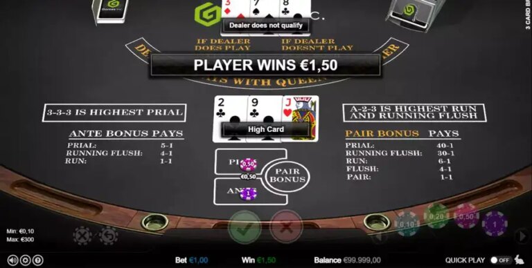 Three Card Brag (Games Inc)