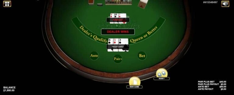 Three Card Poker Deluxe (Habanero)