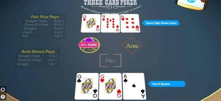 Three Card Poker (FunFair)