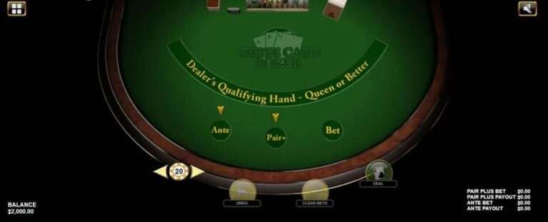 Three Card Poker (Habanero)