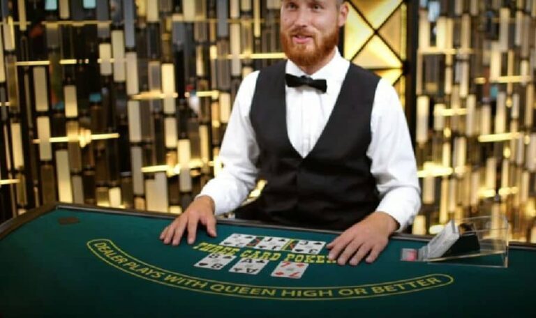 Three Card Poker Live Casino (Evolution Gaming)