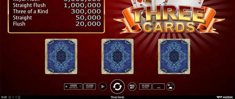 Three Cards Poker (Wazdan)