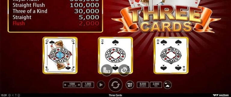Three Cards Poker (Wazdan)
