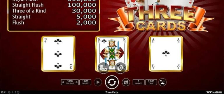 Three Cards Poker (Wazdan)