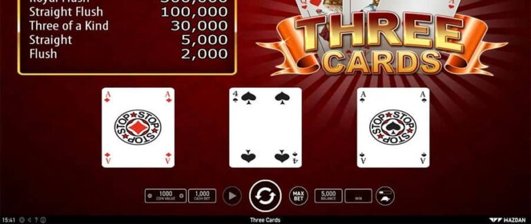 Three Cards Poker (Wazdan)