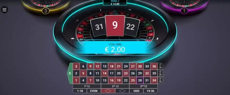 Three Wheel Roulette