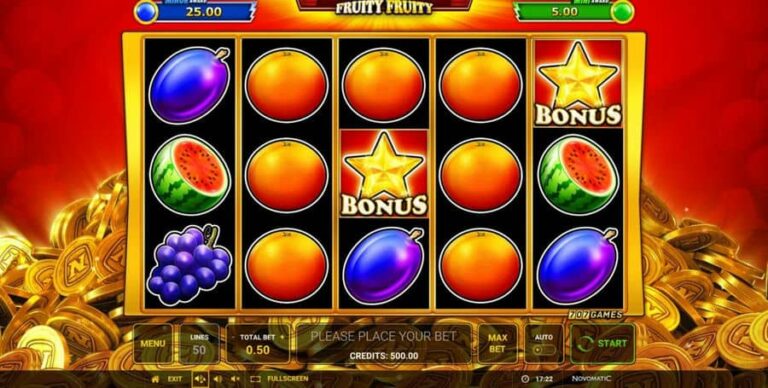 Thunder Cash Fruity Fruity
