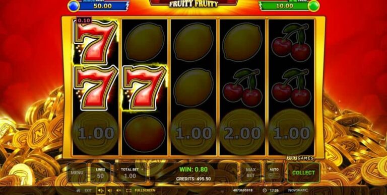 Thunder Cash Fruity Fruity