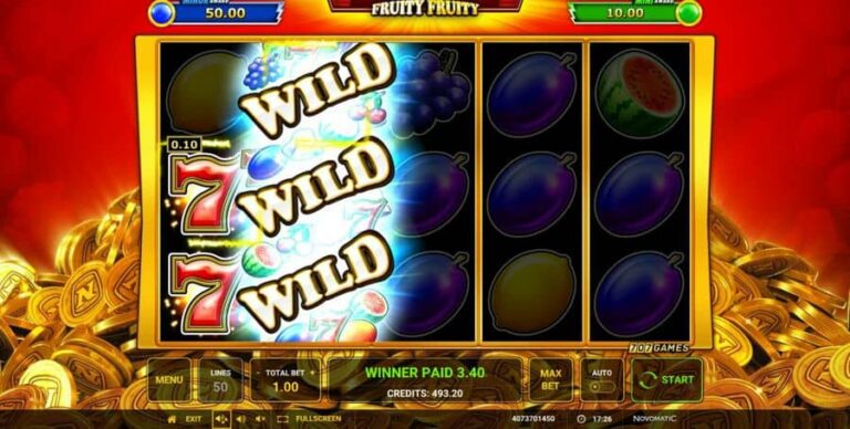 Thunder Cash Fruity Fruity