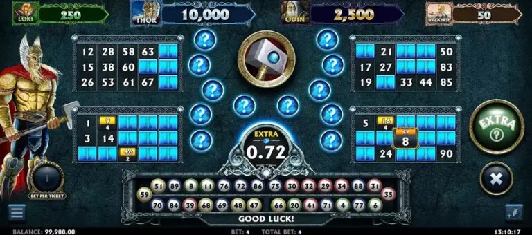 Thunderstruck II Video Bingo