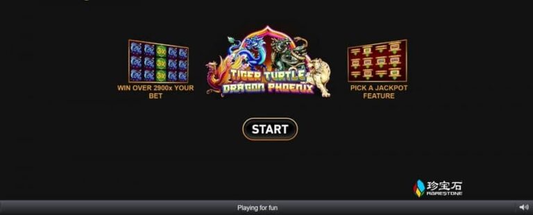 Tiger Turtle Dragon Phoenix