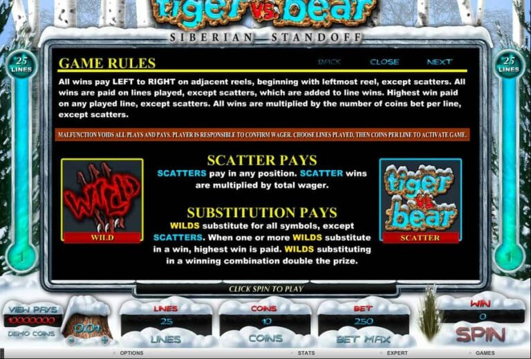 Tiger vs Bear