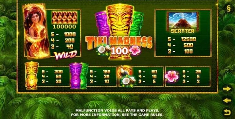 Tiki Madness 100