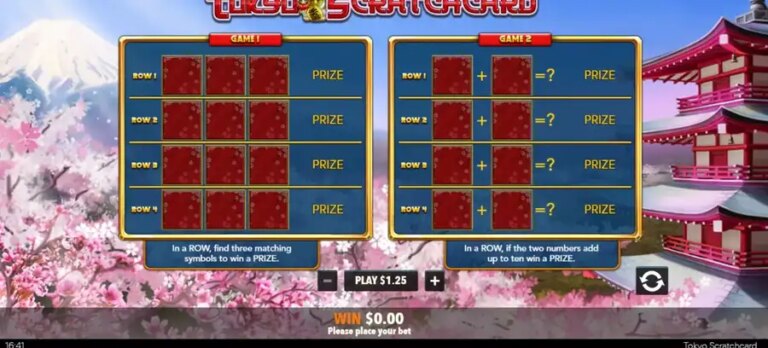Tokyo Scratchcard