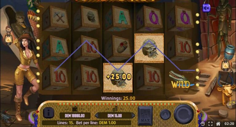 Tomb of Egypt Dice