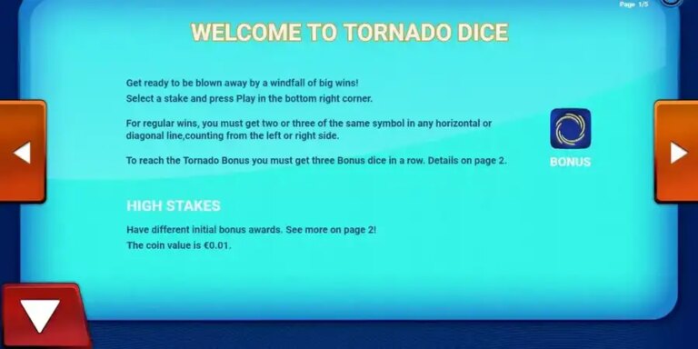 Tornado Dice