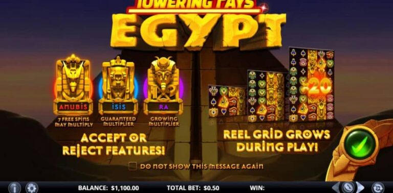 Towering Pays Egypt