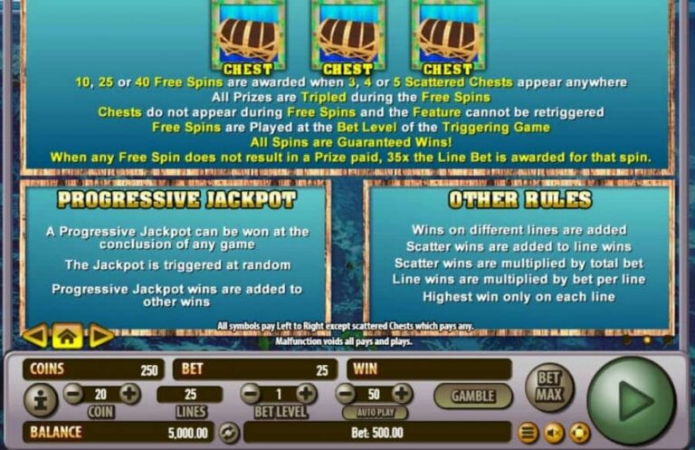Treasure Diver (Habanero Systems)