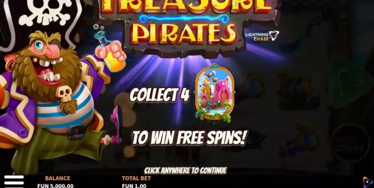 Treasure Pirates Lightning Chase