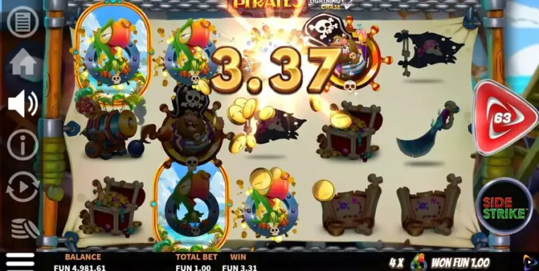 Treasure Pirates Lightning Chase