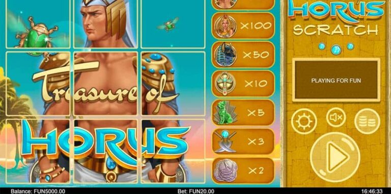 Treasure of Horus Scratch
