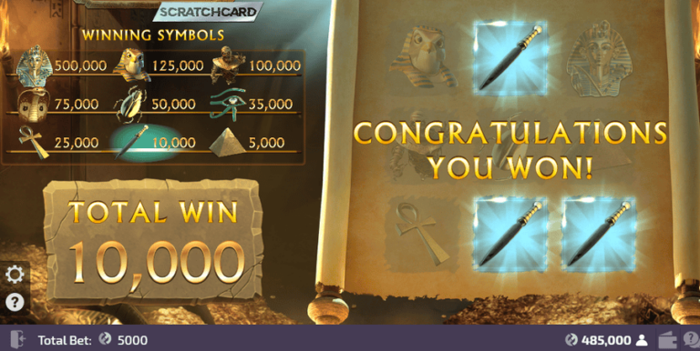 Treasures From The Crypto Scratchcard