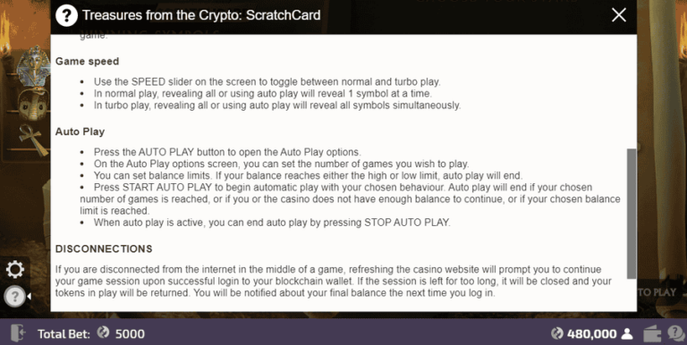 Treasures From The Crypto Scratchcard