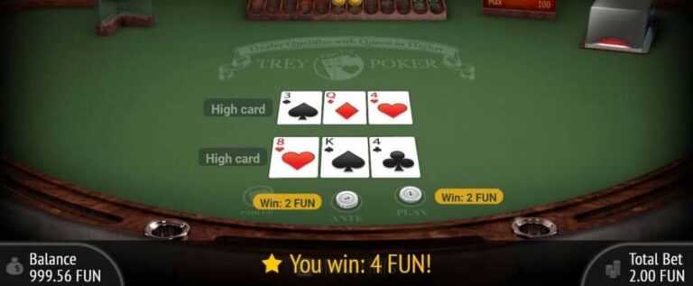 Trey Poker (BGaming)